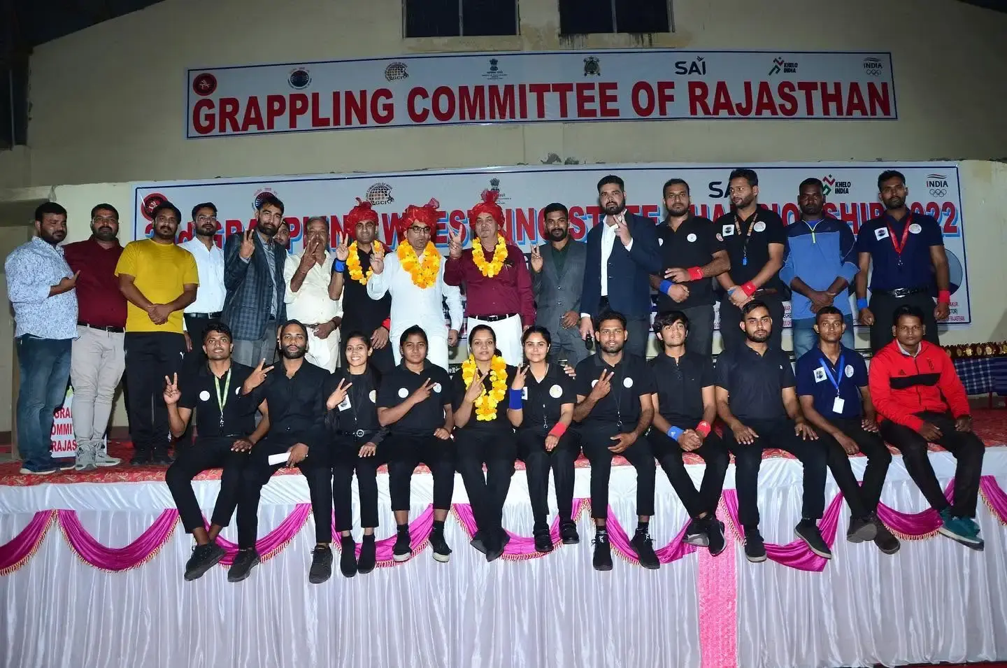 GCR athlete in competition