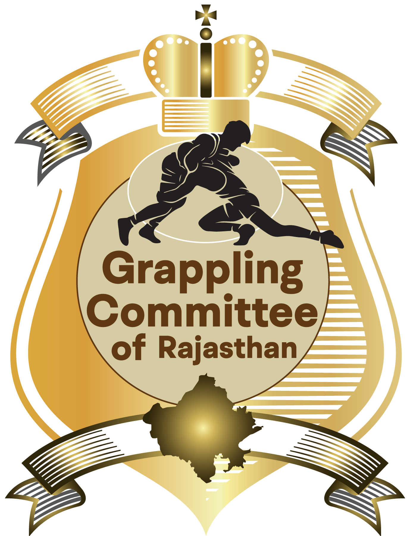 Grappling Committee of Rajasthan Logo