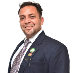 Shri Vinod Sharma - Treasurer